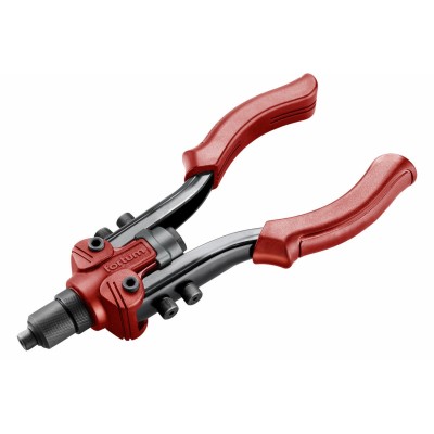 Kliešte nitovacie a vysekávacie 3v1 nity 2,4-6,4mm matice M3-M10 260mm Combo Fortum