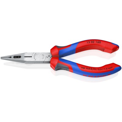 Kliešte na káblové spoje s multi-komponentnými rukoväťami 160mm Knipex