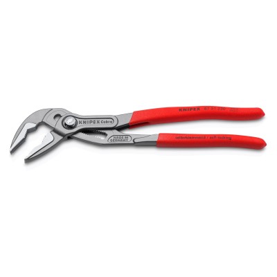 Kliešte nastaviteľné blicky inštalatérske s predĺženou čeľusťou Cobra 250mm Knipex