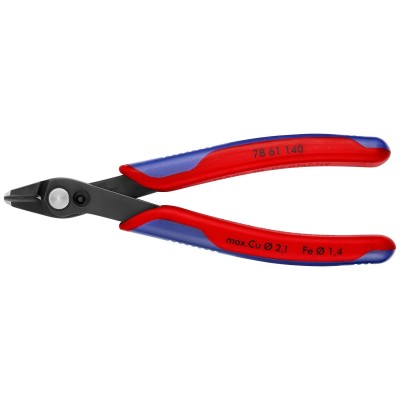 Kliešte cvikacie bočné elektrikárske na jemnú elektroniku 140mm Knipex 7861140