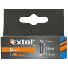 Klince do sponkovacej pištole 14x1,2x2mm 1000ks Extol