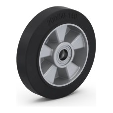 Koliesko samostatné z hliníkovej zliatiny s elasticou gumennou obručou 500kg ALE-G250-50-50/20D