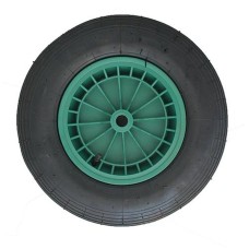 Koleso na fúrik nafukovacie plastové bez osky 20mm 400mm Greenlawn