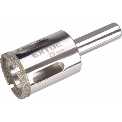Vrták korunkový diamantový 25mm Extol Premium