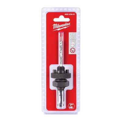 Unášač s vrtákom na korunkové vykružováky 32-210mm 11mm Milwaukee