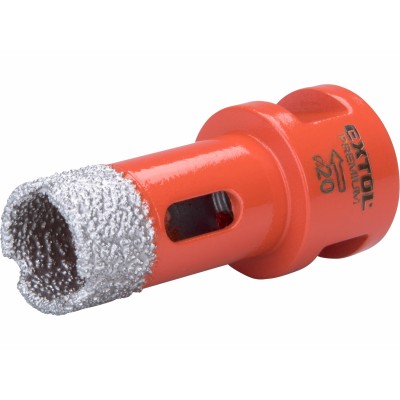 Diamantová korunka vykružovacia do uhlovej brúsky 20mm M14 Extol Premium