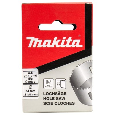Korunka vykružovacia 54mm BiMetal + inox Makita