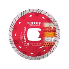 Kotúč rezný diamant 115mm Universal Extol Premium Kotúč rezný diamant 115mm Universal Extol Premium