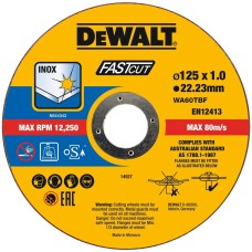 Kotúč rezný na oceľ a nerez 1,0x125mm DeWalt Kotúč rezný na oceľ a nerez 1,0x125mm DeWalt