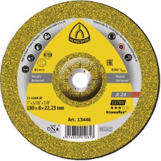Kotúč brúsny na železo a nerez 230x6x22,23mm Klingspor A24 Extra Kotúč brúsny na železo a nerez 230x6x22,23mm Klingspor A24 Extra