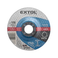 Kotúč rezný na oceľ a antikor 115x0,8x22,2mm Extol Premium