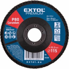 Kotúč lamelový brúsny 115mm P80 Extol Premium