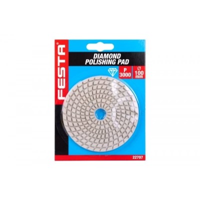 Kotúč leštiaci diamantový 100mm P3000 Festa 22707