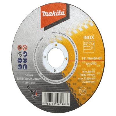 Kotúč rezný na železo 125x1,0mm Makita