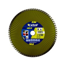 Kotúč rezný diamantový 230x22,2mm Extol