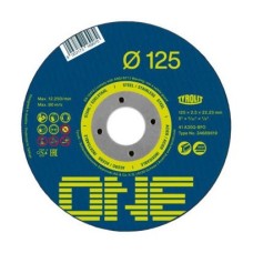 Kotúč rezný na oceľ a nerez 2,5x125mm 2v1 A30Q-BFO Tyrolit ONE