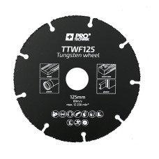 Kotúč karbidový špeciálny na rôzne materiály 125mm ProTechnik Kotúč karbidový špeciálny na rôzne materiály 125mm ProTechnik