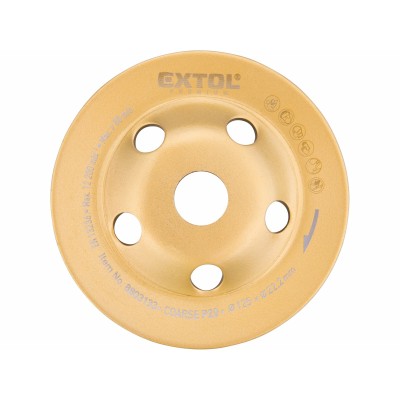 Kotúč brúsny diamantový 125mm P20 Extol Premium