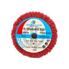 Čistiaci radiálny kotúč 100x40xM14 R280 21R10040280 Čistiaci radiálny kotúč 100x40xM14 R280 21R10040280