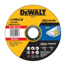 Kotúč rezný na nerez 1,6x150mm Dewalt Kotúč rezný na nerez 1,6x150mm Dewalt