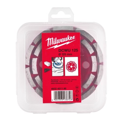 Kotúč brúsny na betón 125mm diamant DCWU 125 Milwaukee