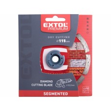 Rezný kotúč na betón 115x22,2mm Turbo Extol Rezný kotúč na betón 115x22,2mm Turbo Extol