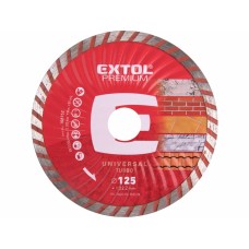 Rezný kotúč na betón 125mm diamant Turbo Extol Premium Rezný kotúč na betón 125mm diamant Turbo Extol Premium