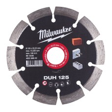 Kotúč diamantový rezný na železobetón 125mm DUH125 Milwuakee