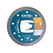Kotúč diamantový 125mm Turbo thin cut Extol Premium