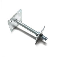 Kotviaca pätka na platničke M24x200 s pevnou doskou 110x110 Zn