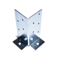 Profil kotviaci delený s platničkou 70x70x180x3,5mm 1pár Zn Profil kotviaci delený s platničkou 70x70x180x3,5mm 1pár Zn