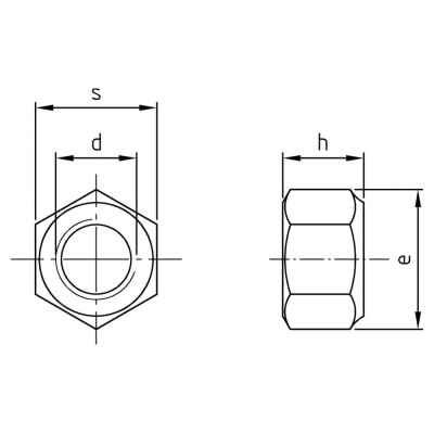 Matica samoistiaca 8.8 M27x1,5 DIN985 Zn