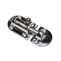 Zástrč dverová nerezová 90x38mm A4