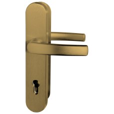 Kovanie dverové bezpečnostné kľučka + kľučka 72mm R111 PZ F4 TB