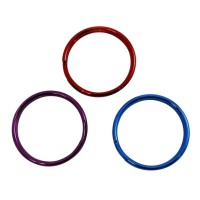 Krúžok na kľúč 30mm červený Krúžok na kľúč 30mm červený