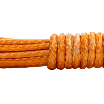 Šnúra HMPE 6mm 12-pamenné strieborné 4t