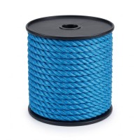 Lano PP stáčané 12mm 3-pramenné Lano PP stáčané 12mm 3-pramenné