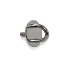 Doska s okom kruhová nerezová so skrutkou 10x25mm A2