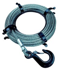 Oceľové lano k zdviháku 30-10 0,8t/20m Brano