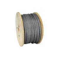 Oceľové lano poplastované v PVC 1/2mm DIN3055 1x7