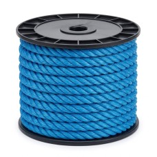 Lano PP stáčané 8mm 3-pramenné Lano PP stáčané 8mm 3-pramenné