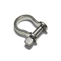 Reťazová svorka nerezová plochá Omega 8mm A4 Reťazová svorka nerezová plochá Omega 8mm A4