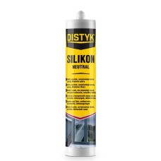 Silikón neutrálny transparentný 310ml Distyk
