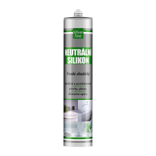 Silikón neutrálny transparentný 280ml SILVER line
