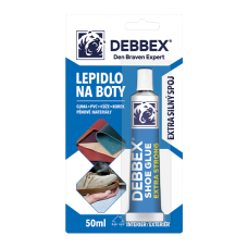 Lepidlo na topánky Shoe Glue Debbex 50ml