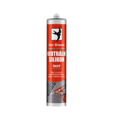 Silikón neutrálny šedý 280ml Den Braven