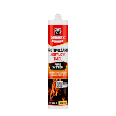 Tmel protipožiarny biely 310 ml Debbex
