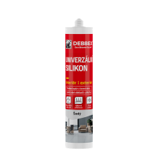 Silikón univerzálny šedý 280ml Den Braven