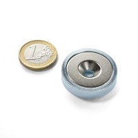 Magnet neodymový okrúhly s otvorom M5 priemer 32mm výška 7mm sila 40kg Magnet neodymový okrúhly s otvorom M5 priemer 32mm výška 7mm sila 40kg