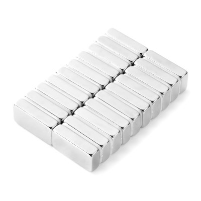 Magnet neodymový obdlžníkový 20x10x5mm sila 6,5kg